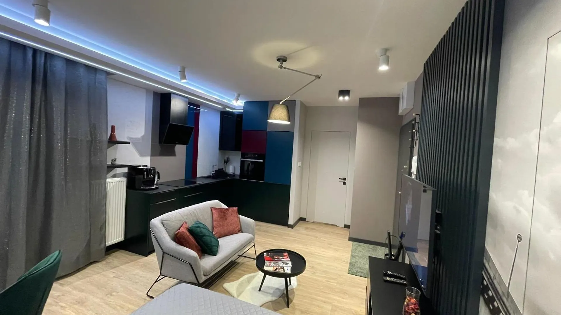 New Comfortable Apartment With Balcony And Sauna On Klimieckiego Street Krakow Poland
